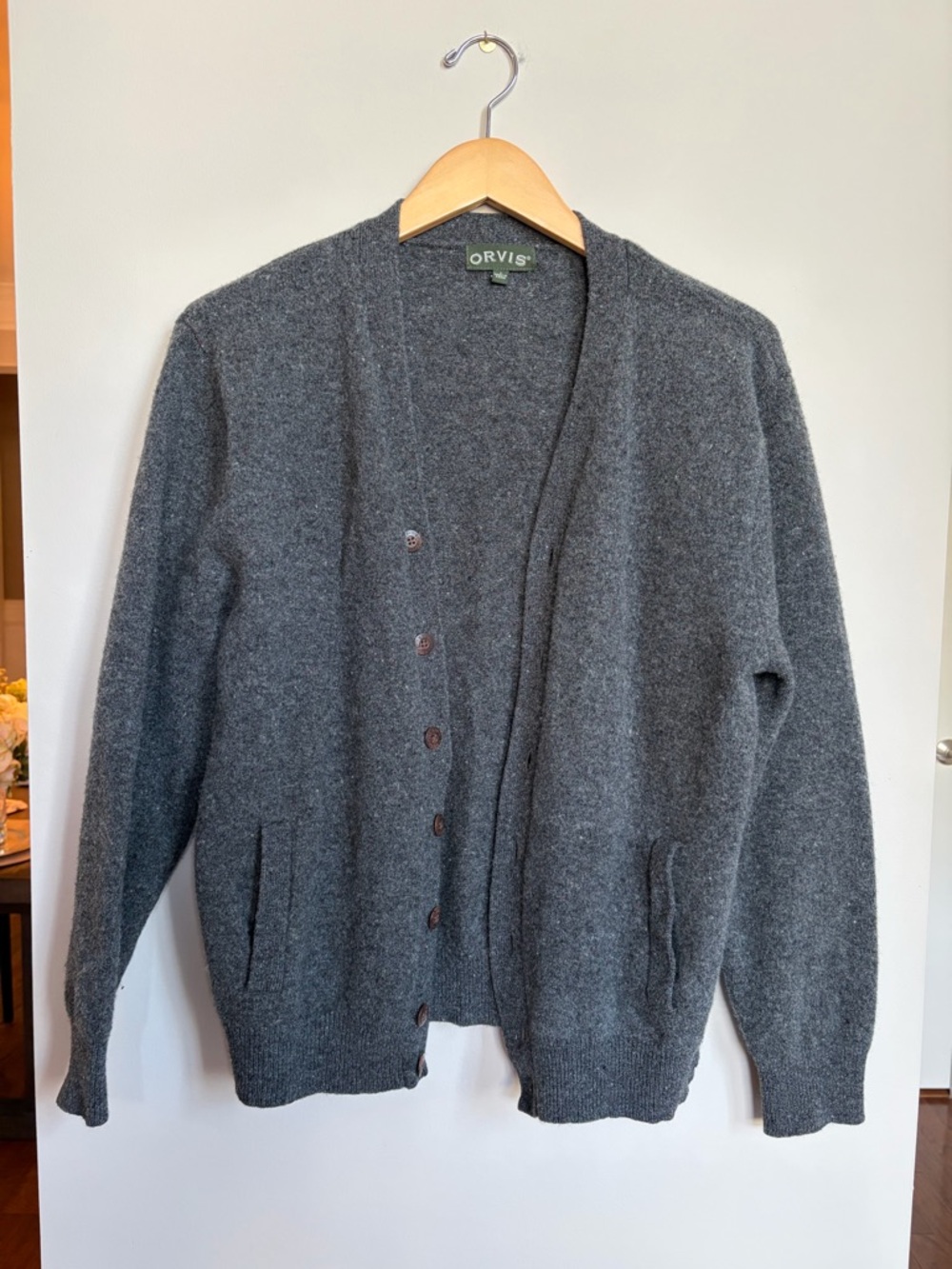 Orvis Cardigan Sweater‎ Wool